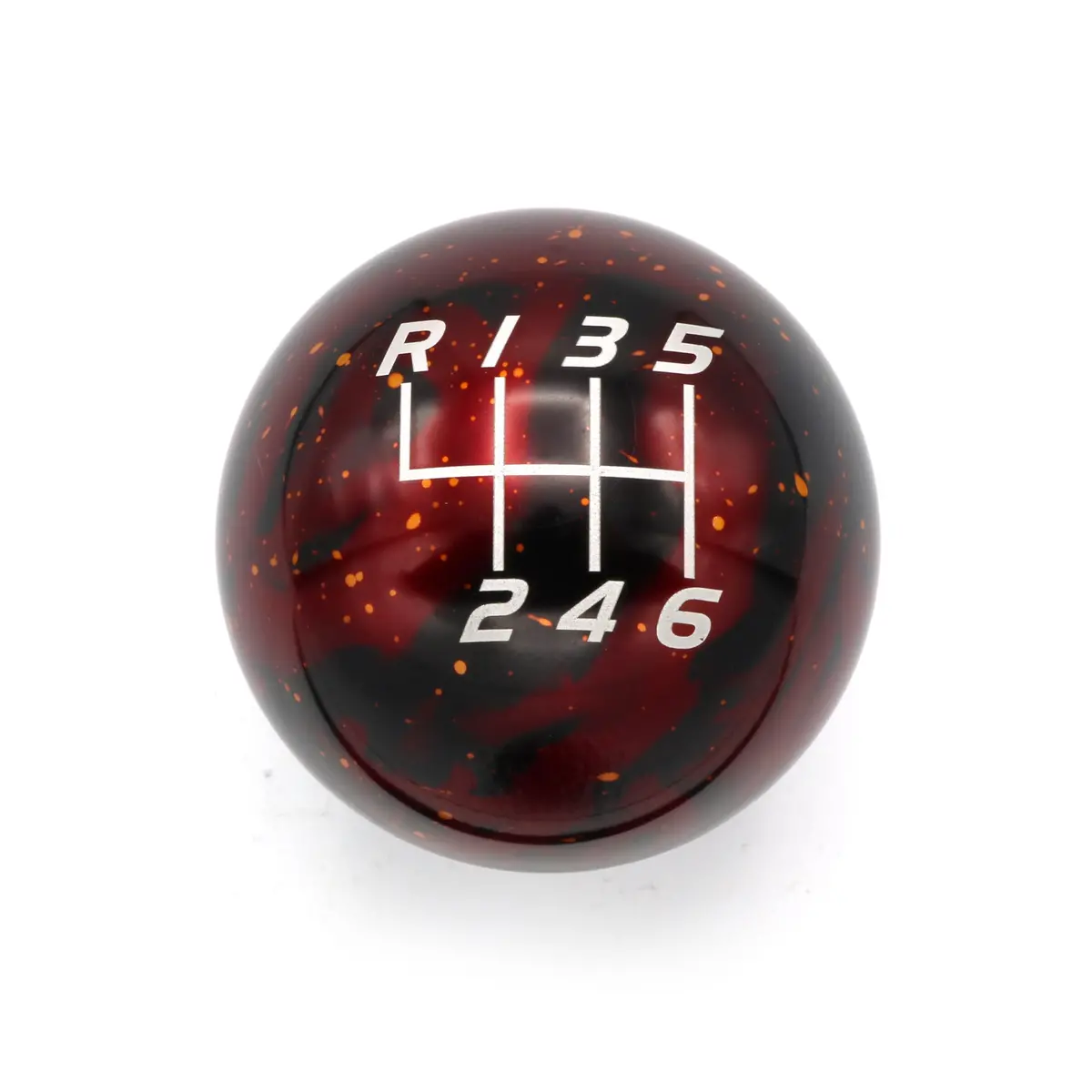 Red Cosmic Space - 6 Speed Velocity (Reverse Left-Up) - Ford Focus/Fiesta St/Rs (12X1.25Mm) & Ford Mustang '15+ (12X1.25Mm) 2