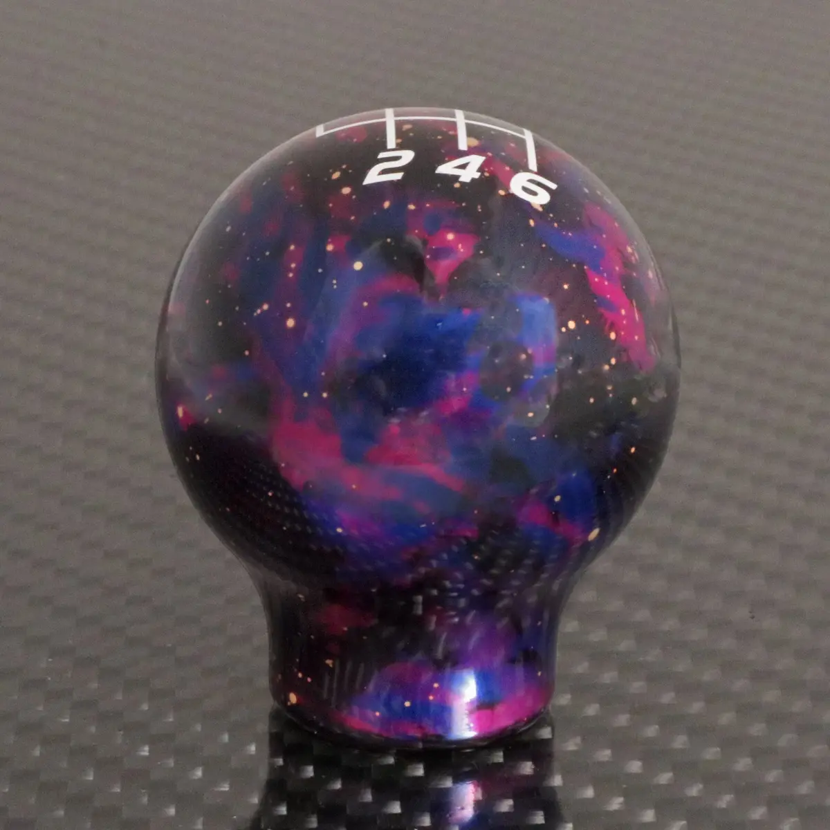 Purple Cosmic Space - 6 Speed Velocity (Reverse Left-Up) - Ford Focus/Fiesta St/Rs (12X1.25Mm) & Ford Mustang '15+ (12X1.25Mm) 1