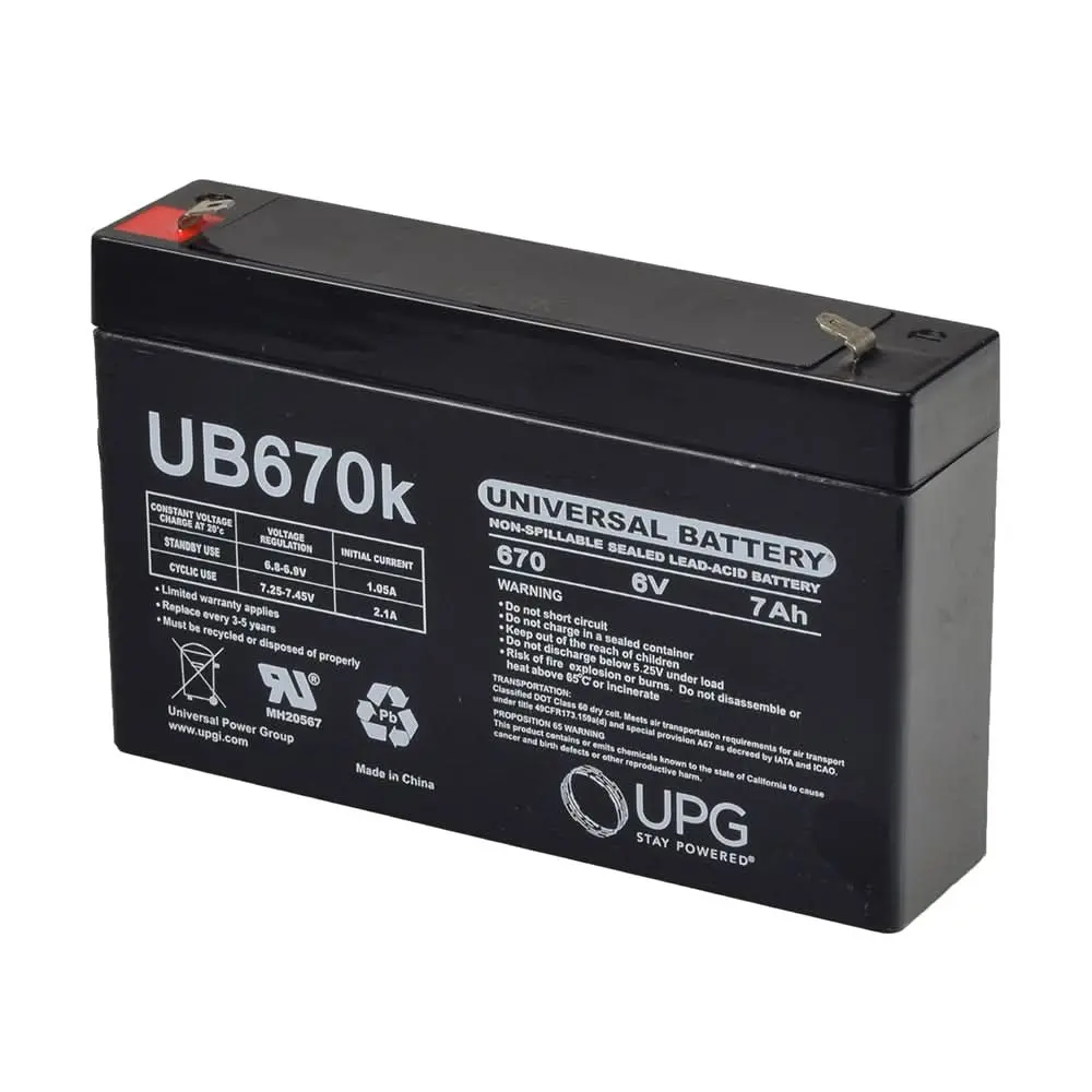 6 Volt 7 Ah Battery For Huffy Ride-On Toys 1