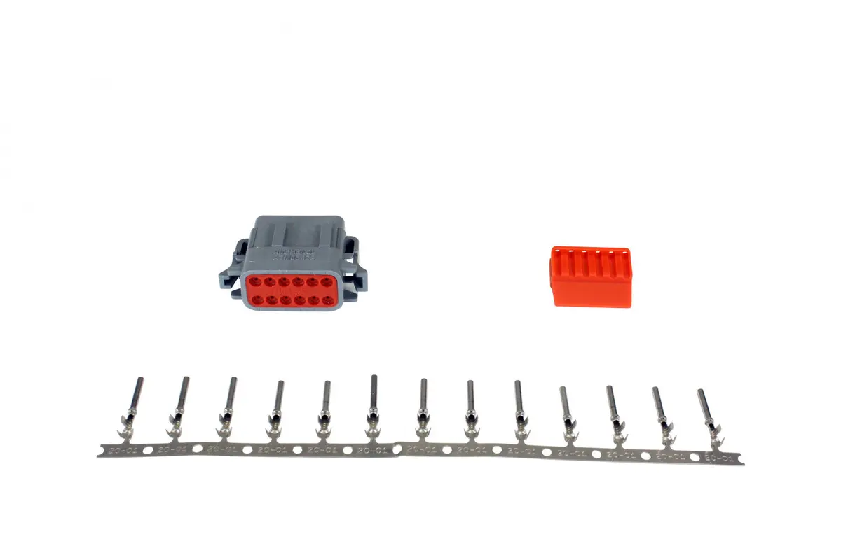 Aem Dtm-Style 12-Way Plug Connector Kit 1
