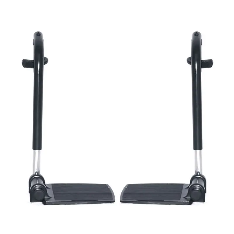 70 Degree Swing-Away Leg Rest Assembly (Left And Right) With 8-1/2" X 6" Footplate For Jazzy, Jet, And Quantum Power Chairs (Set Of 2) (Frmasmb3796) 1