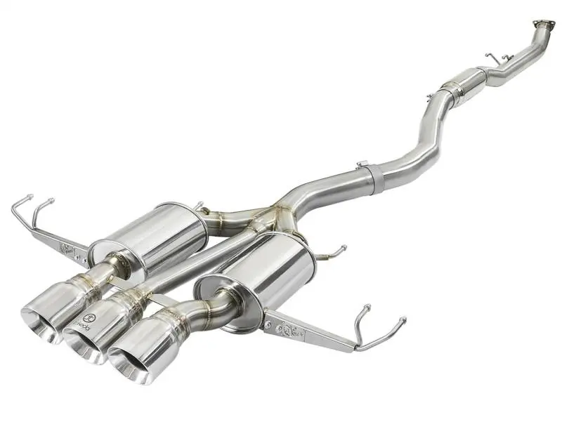 Afe Takeda 3In 304 Ss Cat-Back Exhaust W/ Tri-Polished Tips 17-18 Honda Civic Type R L4 2.0L (T) 1