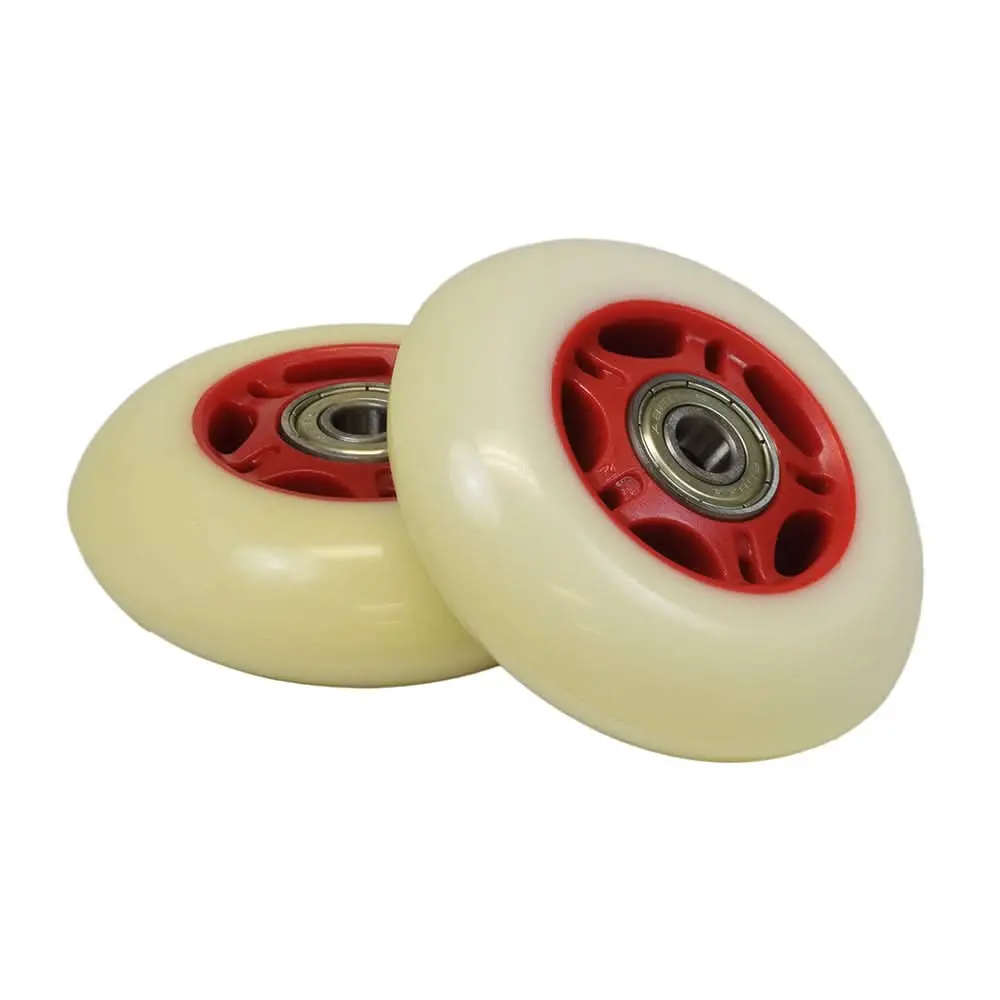 76 Mm Scooter Wheels With Bearings (Set Of 2) 1