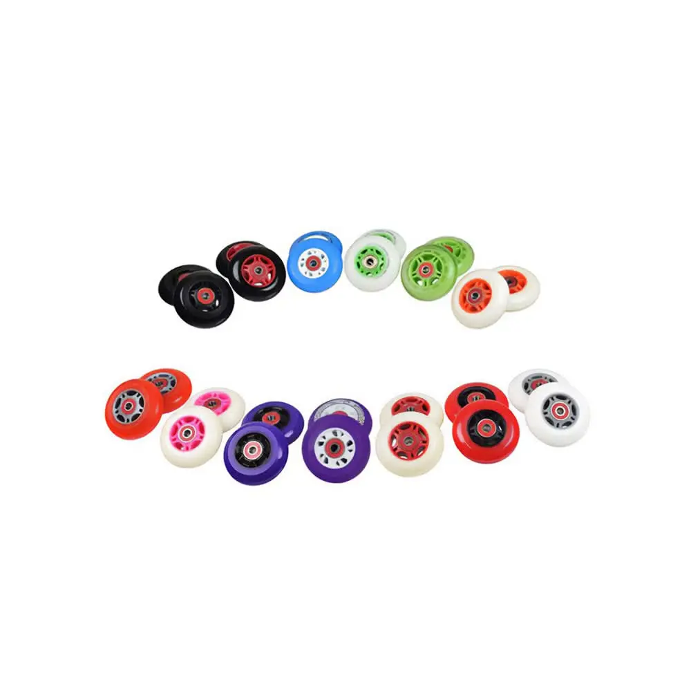 76 Mm Wheels With Bearings For Razor Ripstik® Classic, Ripstik® Dlx, And Ripstik® "G" (Set Of 2) 1