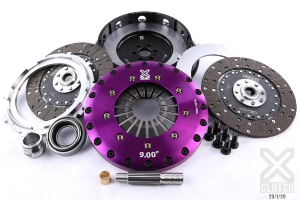 Xclutch Nissan 240Sx & Skyline Gts Twin Disc 9" Organic Clutch Kit 1