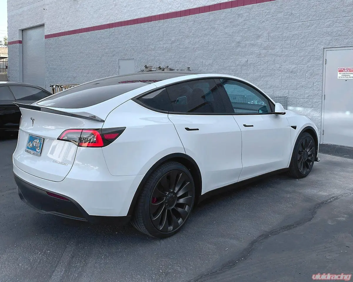 Vr Aero Carbon Fiber Rear Trunk Spoiler Tesla Model Y 2020 1