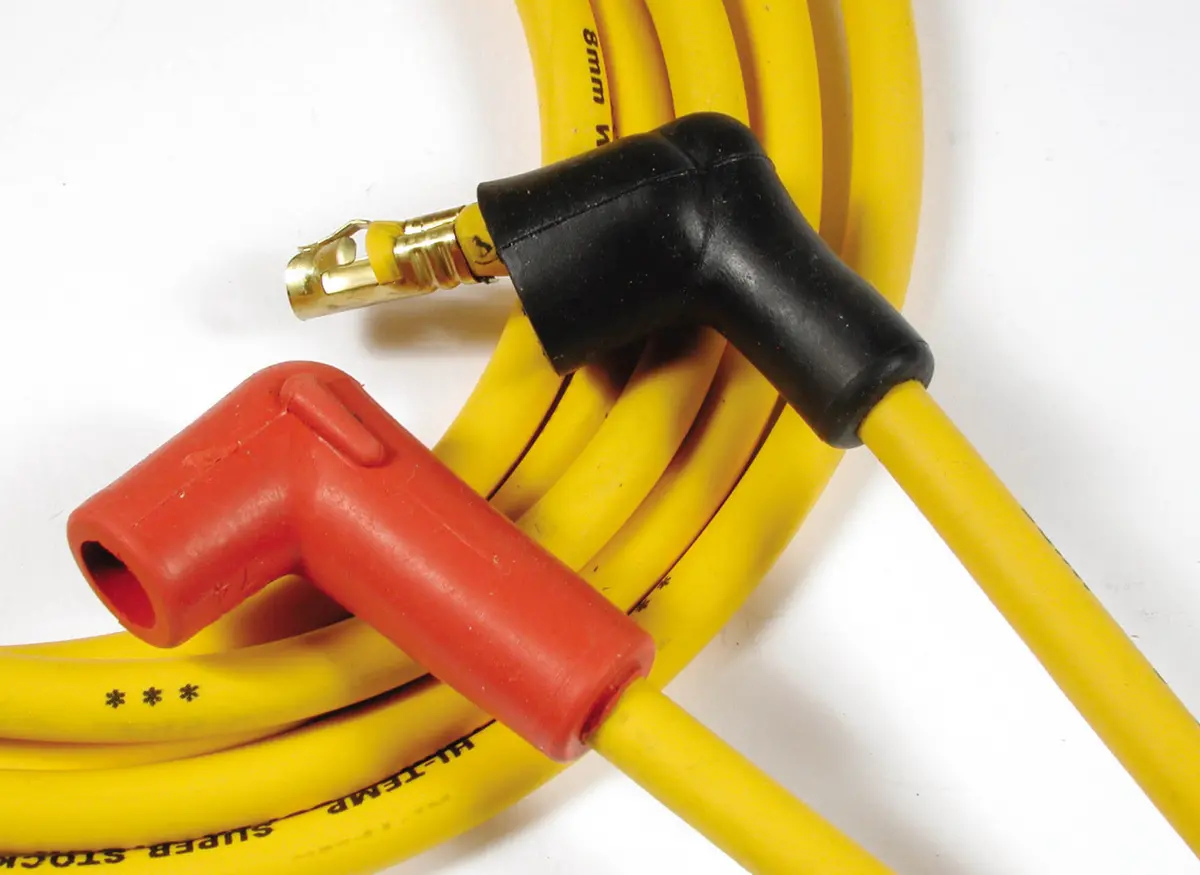 Accel Spark Plug Wire Set - Super Stock Graphite Core 8Mm -  Yellow 1