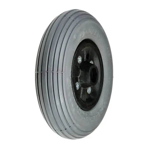 8"X2" (200X50) Caster Wheel With 2-1/2" Hub And Foam-Filled Tire (7/16" Bearings) 1