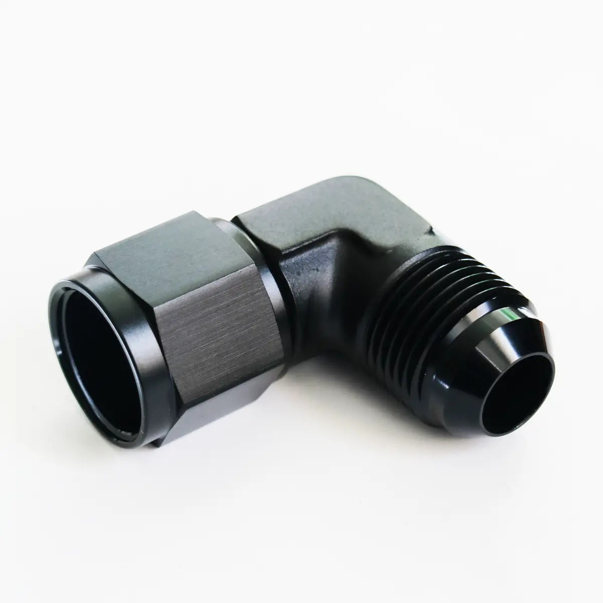 An Male To An Female Swivel Adapter – 90 Degree 1
