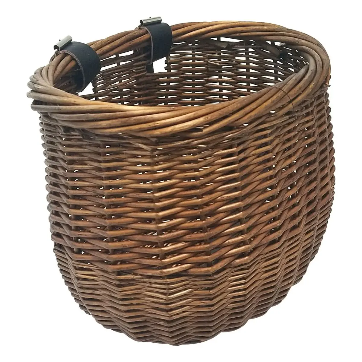 Willow Bushel Strap-On Handlebar Basket For Bikes & Scooters 4