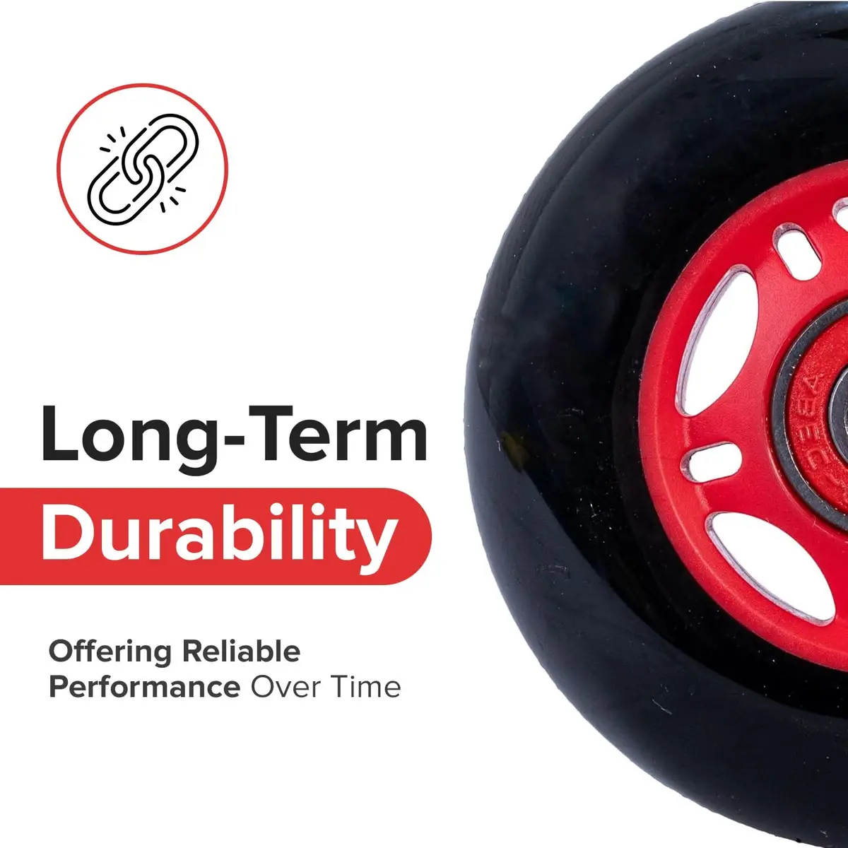 76 Mm Scooter Wheels With Bearings (Set Of 2) 10