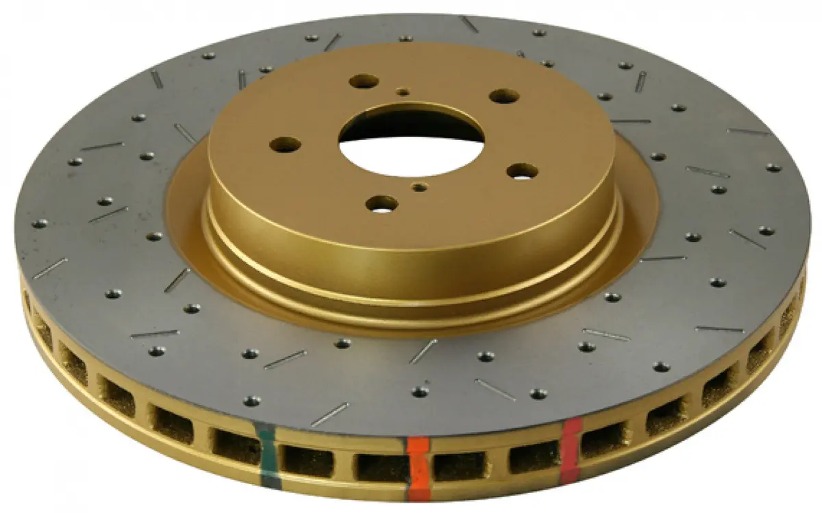 Dba Subaru Wrx Sti 2018+ 4000 Series Rear Brake Rotor 1