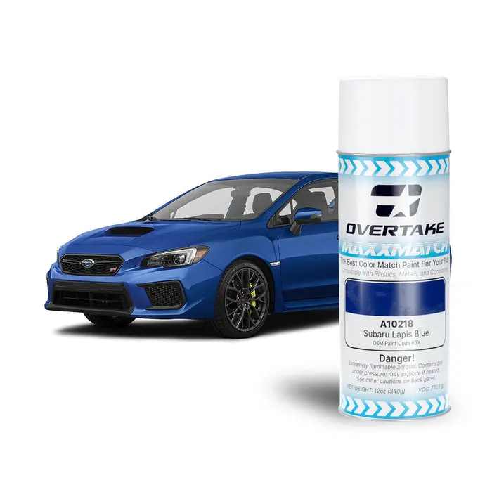 Overtake Maxxmatch Paint - Subaru Lapis Blue K3x 12Oz. Can 1