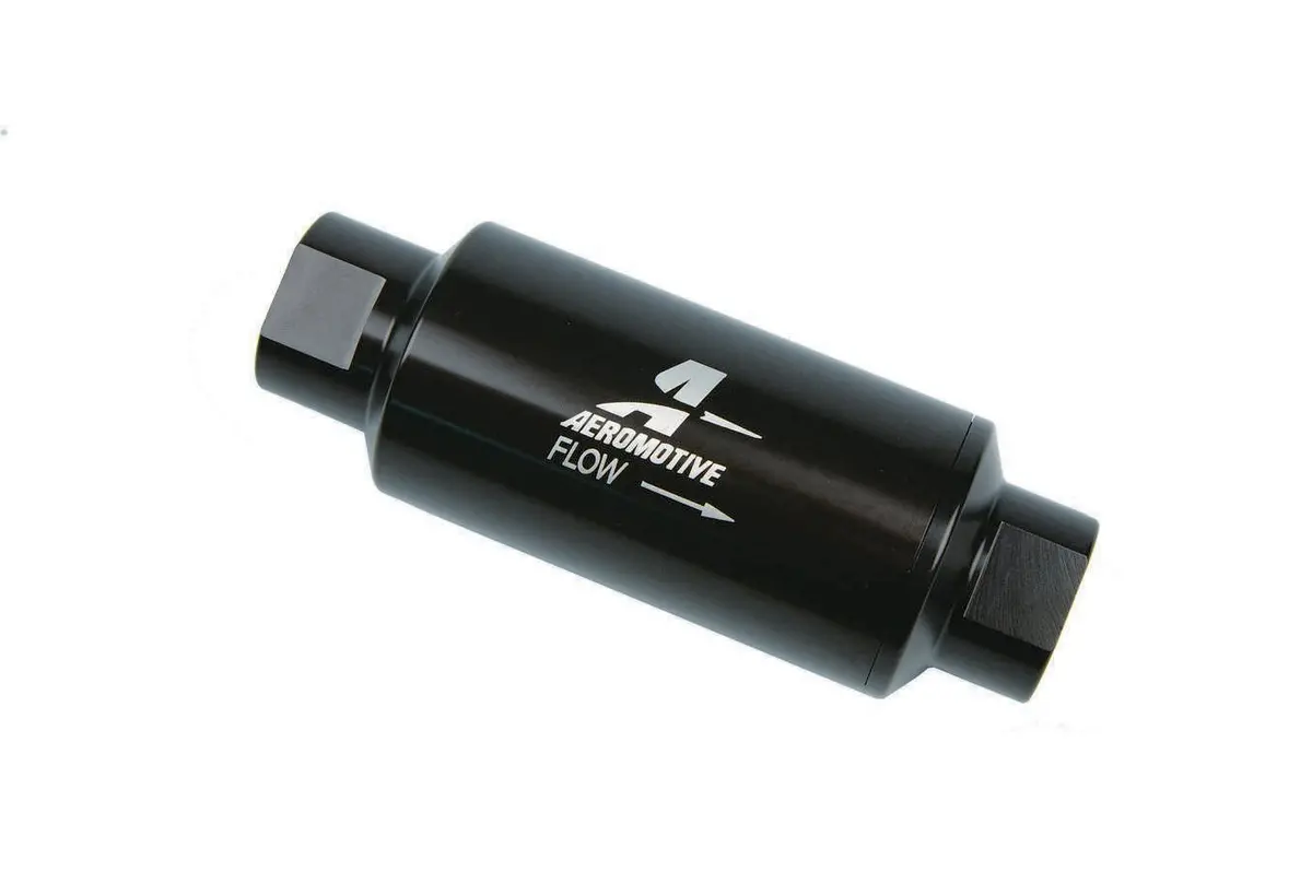 Inline Fuel Filter - 10 Micron- Black 1