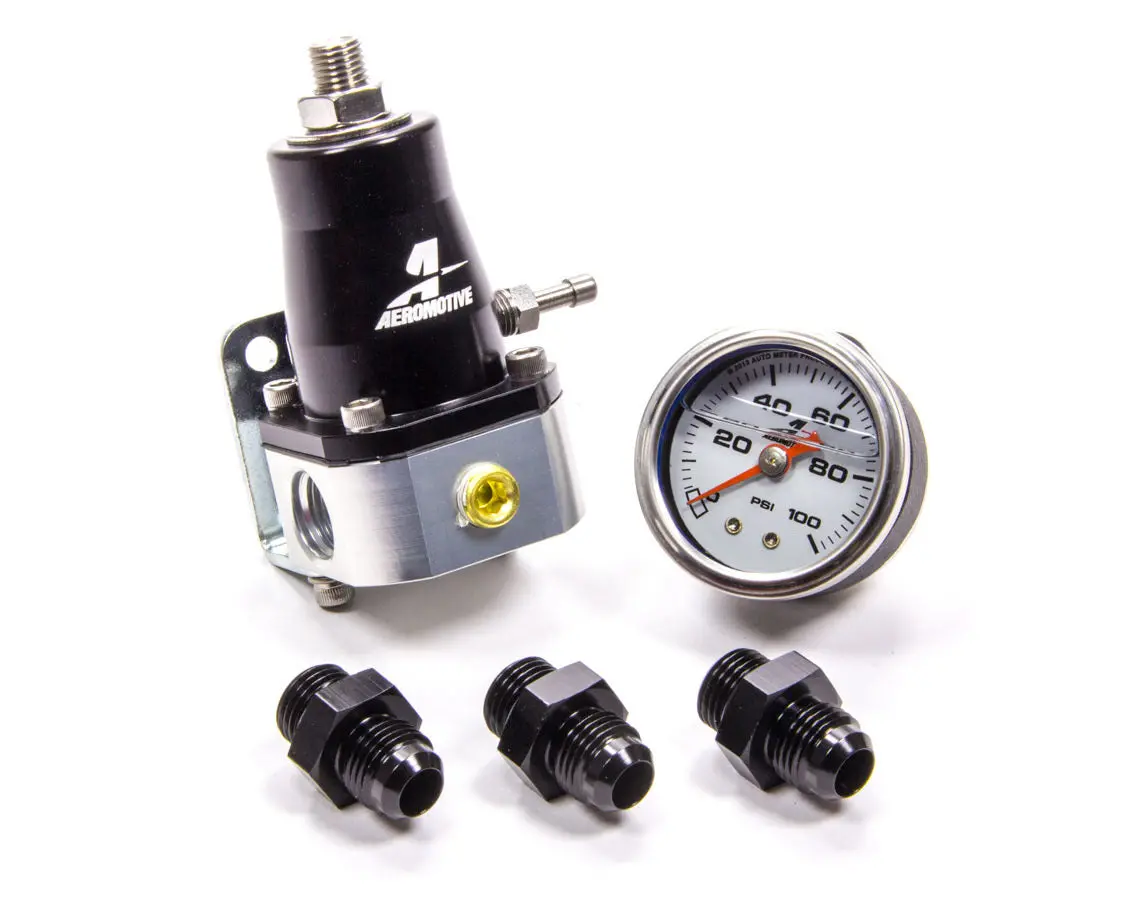 Efi Regulator & Gauge Kit W/Fittings 1