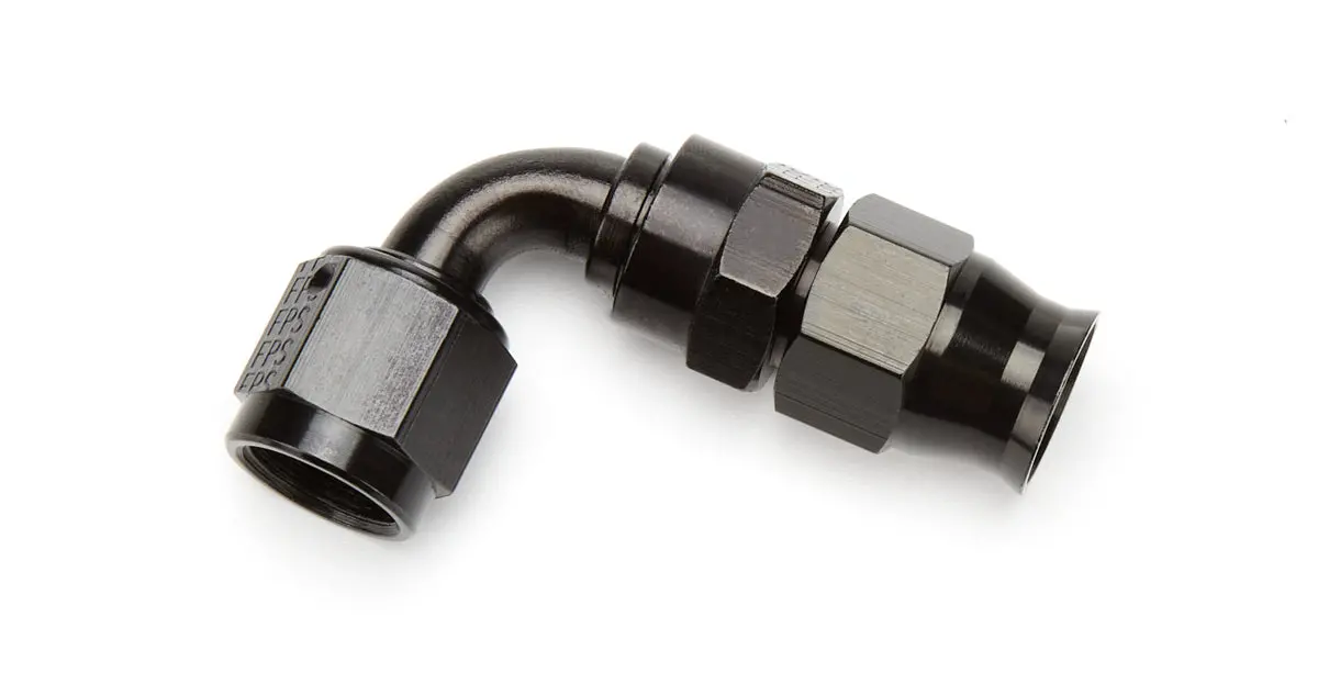 6An 90-Degree Ptfe Hose Black 1