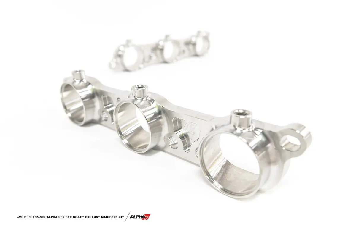 Ams Performance R35 Gtr Billet Exhaust Manifold Flange Kit 1