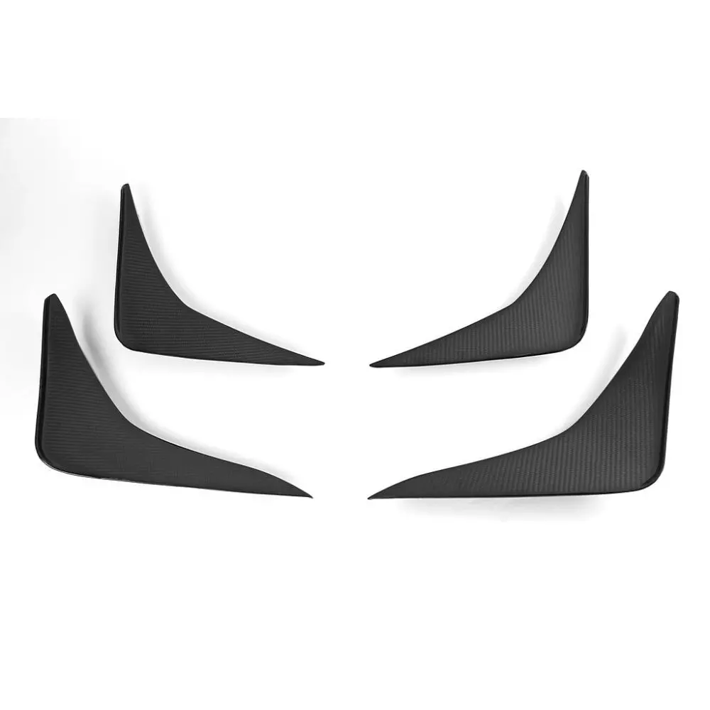 Apr Performance Carbon Fiber Front Canards For Dba – R35 Nissan Gtr 1