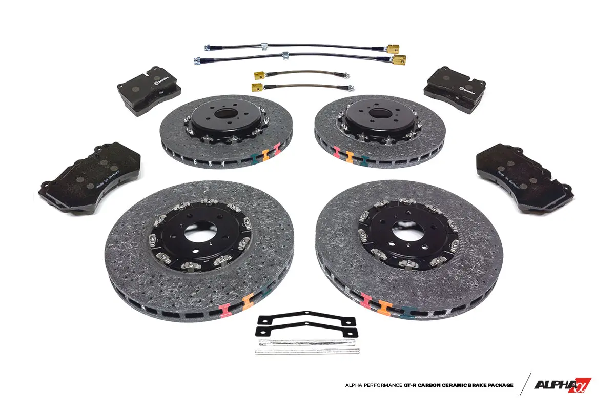 Ams Performance R35 Gt-R Carbon Ceramic Brake Package 1