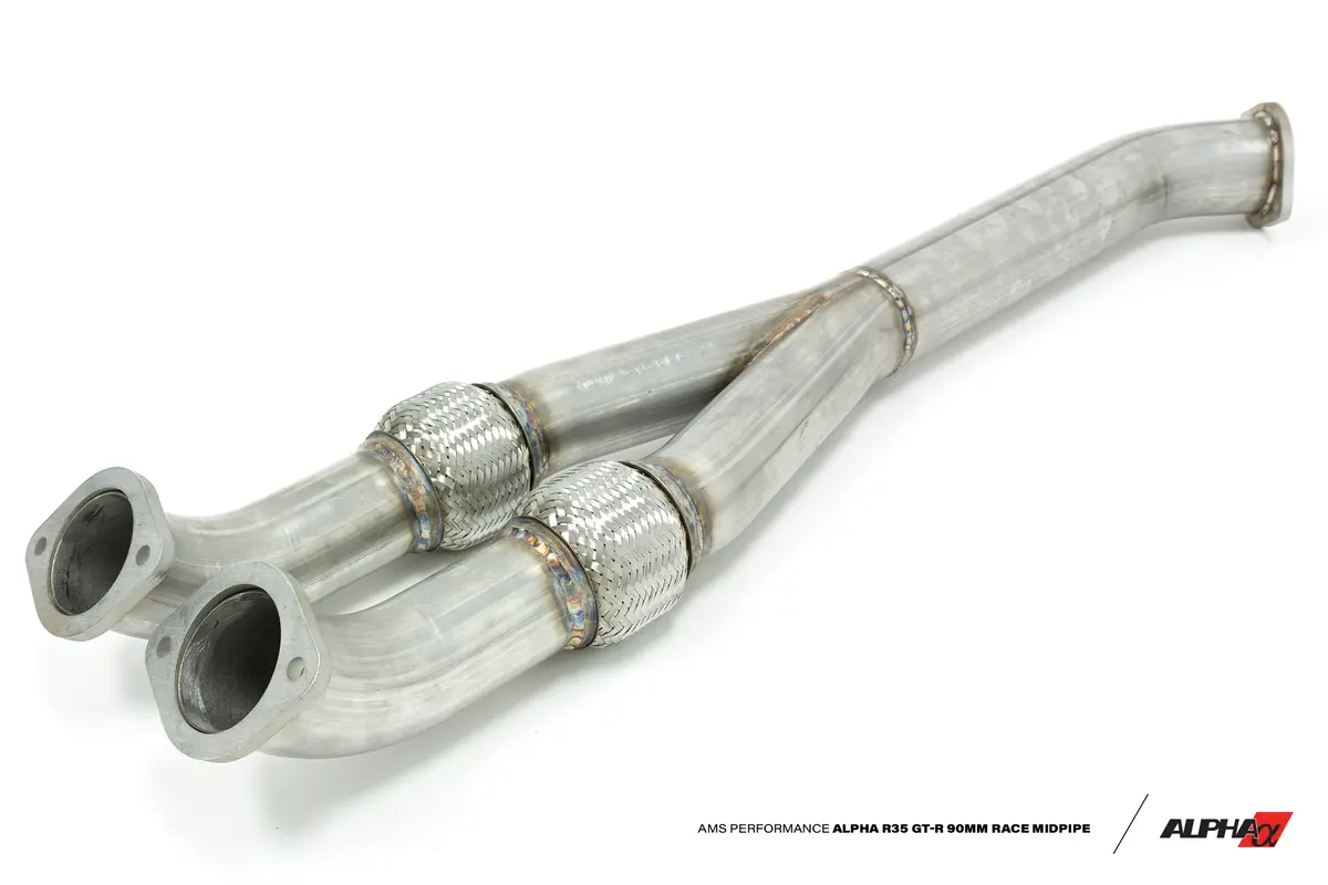 Ams Performance R35 Gt-R 90Mm Race Midpipe 1