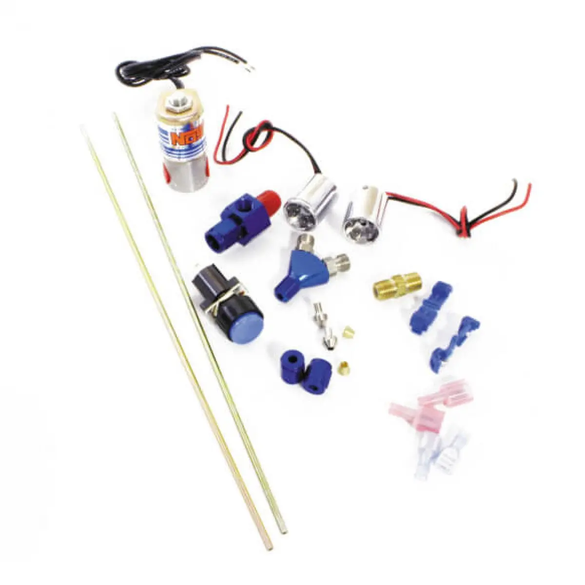 Nos Ntimidator? Illuminated Dual Blue Led Nitrous Purge Kit 1
