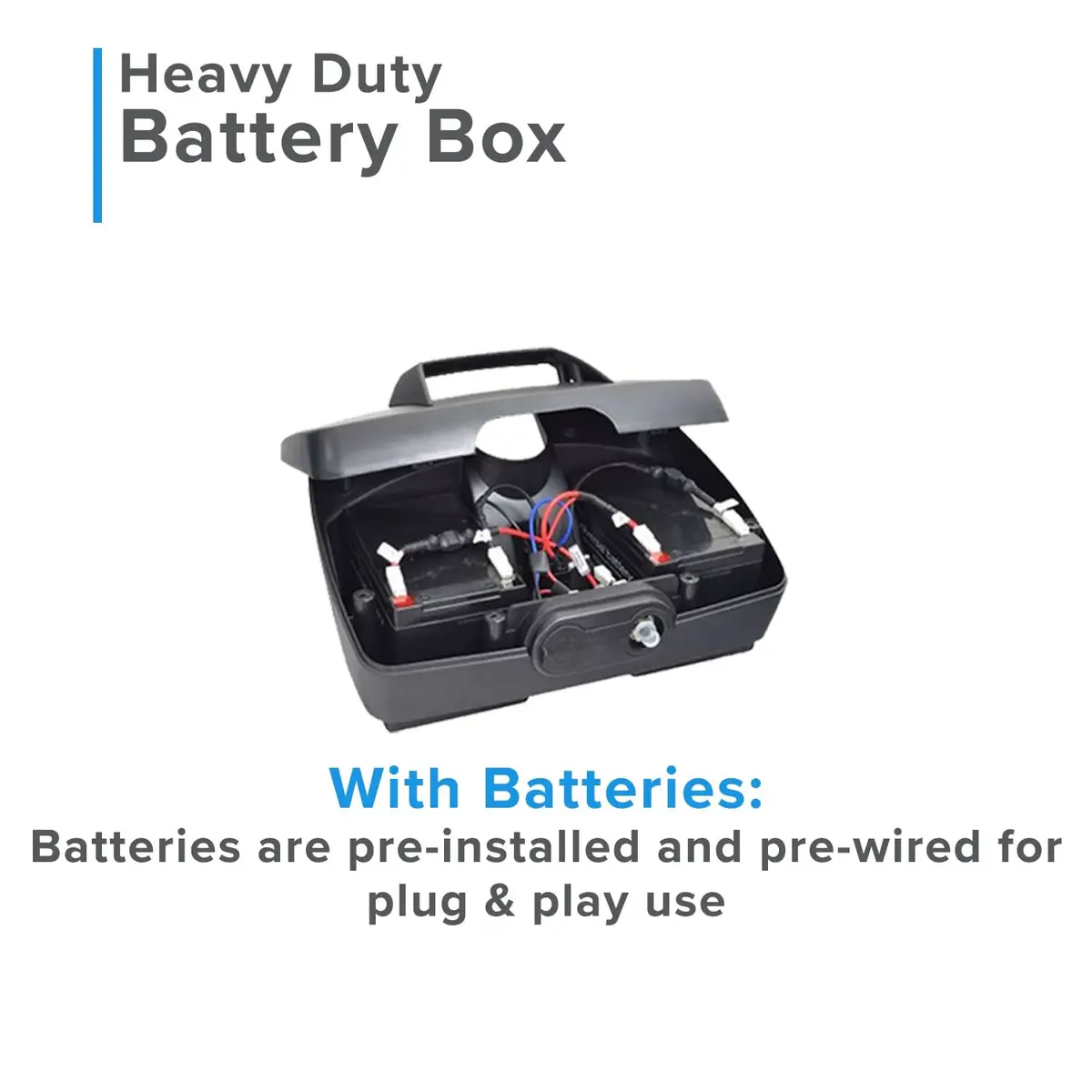 Standard Capacity Battery Box Assembly For The Go-Go Elite Traveller (Sc40e/Sc44e) 2