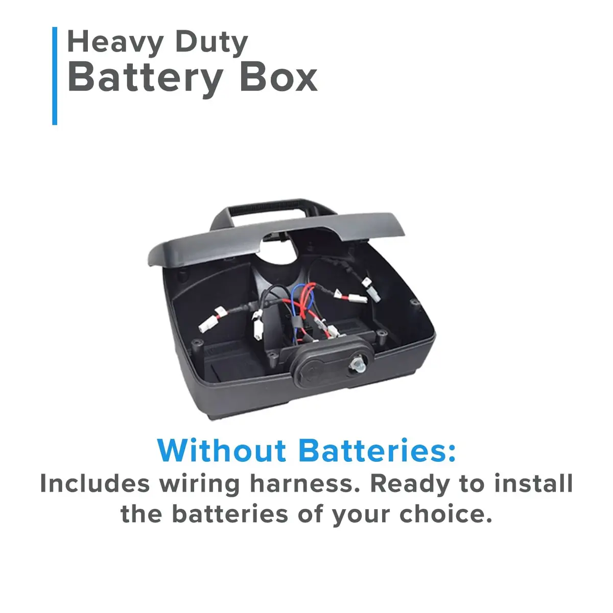 Standard Capacity Battery Box Assembly For The Go-Go Elite Traveller (Sc40e/Sc44e) 3
