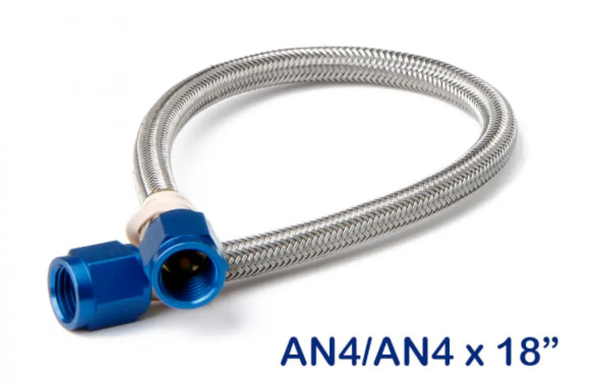 Nos Stainless Steel Braided Hose 1