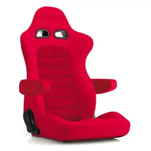 Bride Euroster Ii Cruz - Red (With Heater) [Armrest Sold Separately] 1