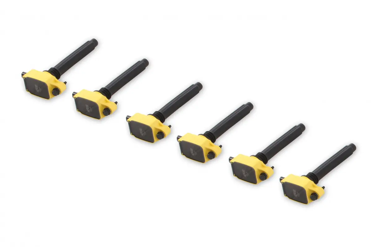 Accel Ignition Coil - Supercoil - 2011-2016 Mopar  -3.6L V6 - Yellow - 6-Pack 1