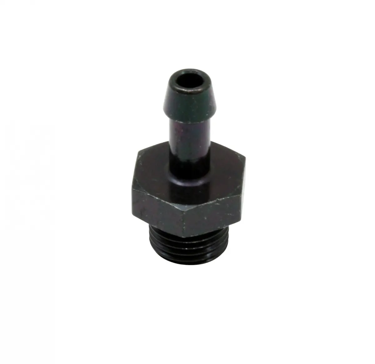 Aem Adjustable Fuel Pressure Regulator Barb Fitting -6 (9/16"-18) To 7Mm - 5 Pack 1