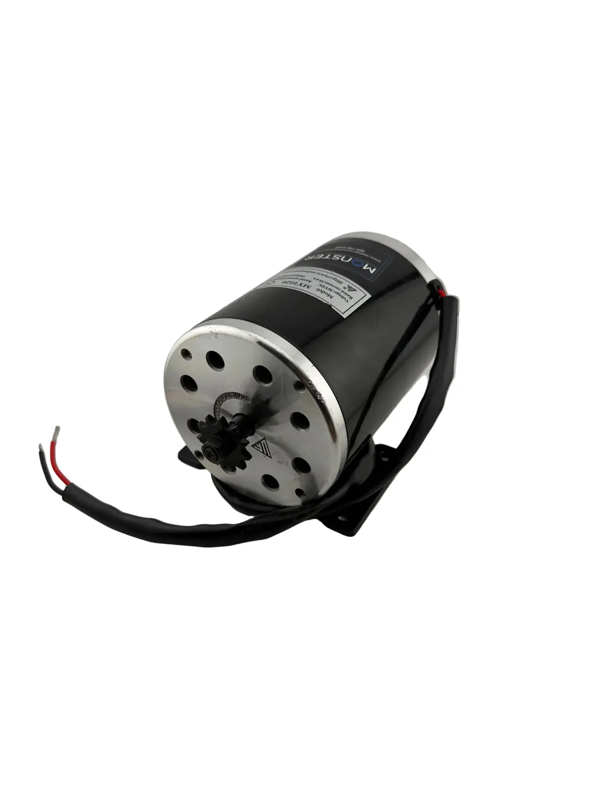 36 Volt 1000 Watt My1020 Electric Motor With 11 Tooth 8 Mm 05T Chain Sprocket & Bracket For Scooters, Bikes, & Go-Karts (Blemished) 1