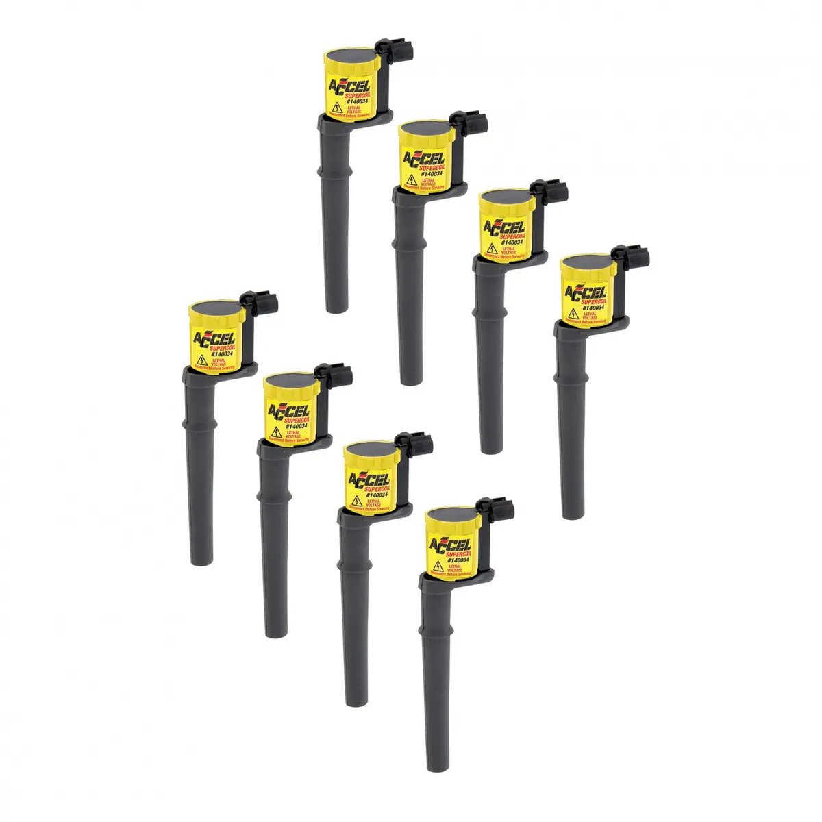 Accel Ignition Coil - Supercoil -Ford 4 Valve Modular Engine 4.6/5.4L - 8 Pack 1