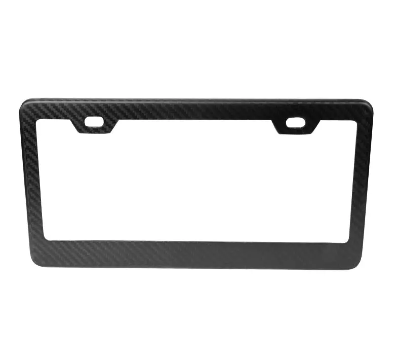 Carbon Fiber Licence Plate Frame 1