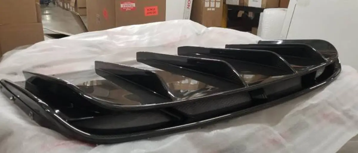Vr Aero Carbon Fiber Aggressive Style Rear Diffuser Srt Viper 2013-2017 1