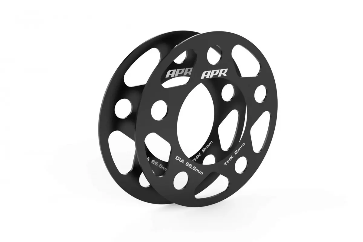 Apr Spacers (Set Of 2) - 66.5Mm Cb - 2Mm Thick 1
