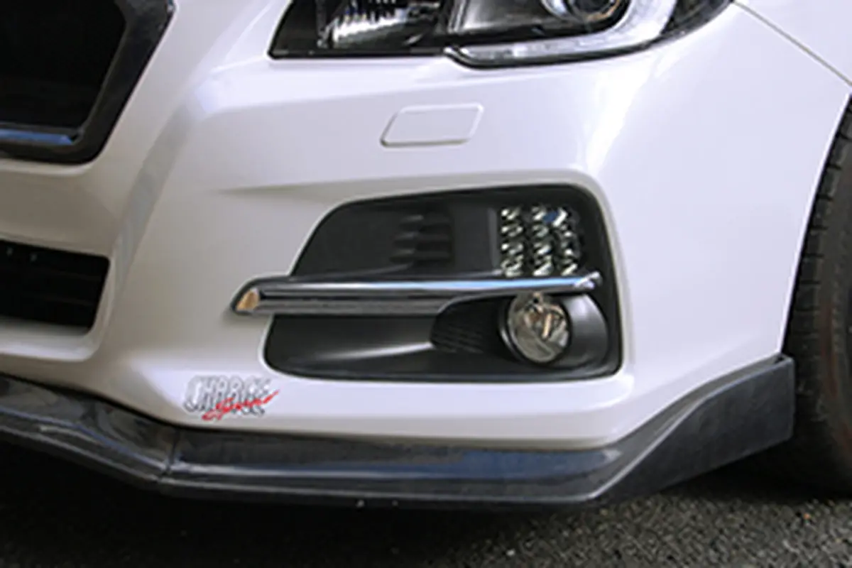 Cs9735fil-1Sc - Charge Speed Jdm Spec 2015-2020 Subaru Wrx Sti Va S4/ Levorg Dark-Clear Smoke Lens/ Chrome Reflector Led Front Turn Signal Indicator Lamp 1