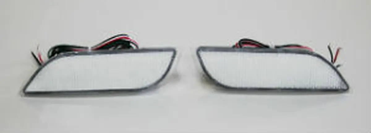 Cs9735rs/1C - Charge Speed Jdm Spec Clear Led Rear Reflector For Subaru Vehiches (Pair) 1