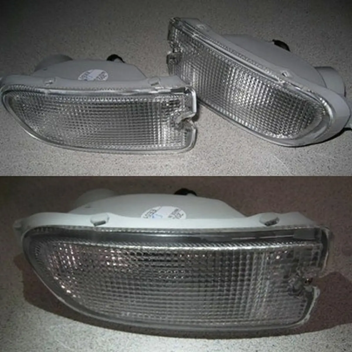 Cs976bl - Charge Speed 1995-2001 Subaru Impreza Gc-8 Clear Front Bumper Lights 1