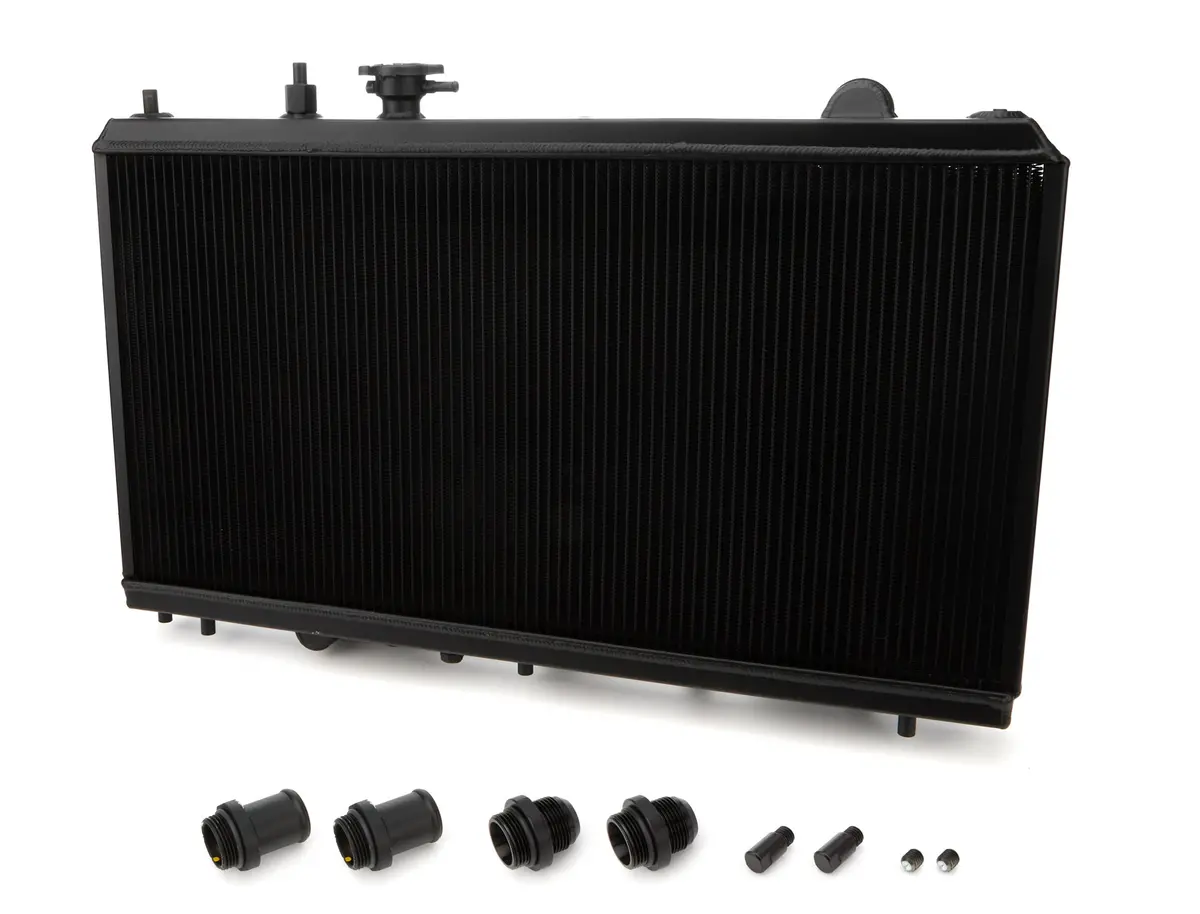 Radiator 92-00 Honda Civic W/ K-Swap Black (Csf2850kb) 1