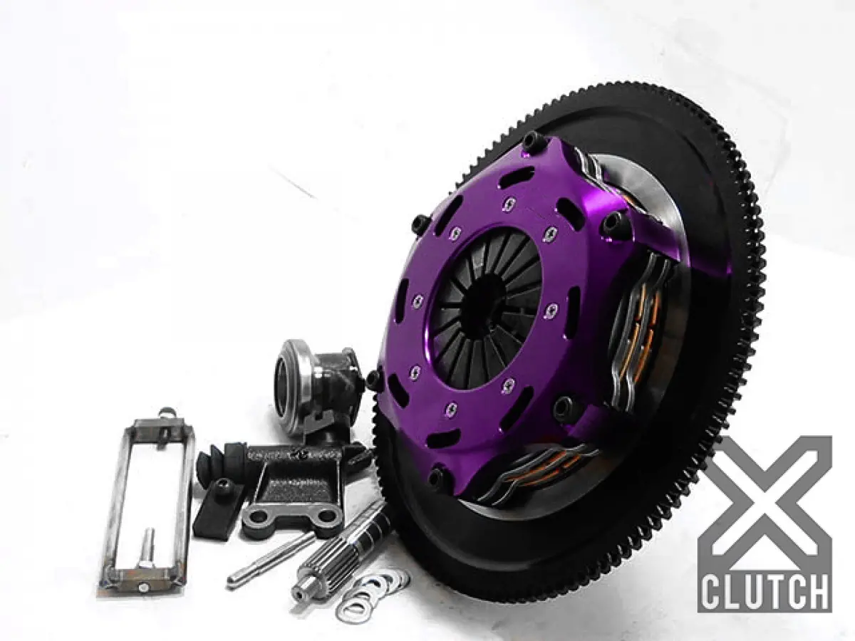 Xclutch 7.25" Twin Solid Ceramic Clutch Kit For Subaru Models (Incl. Sti 2004-2020) 1