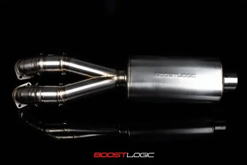 Boost Logic 4″ Exhaust Resonated Midpipe 1