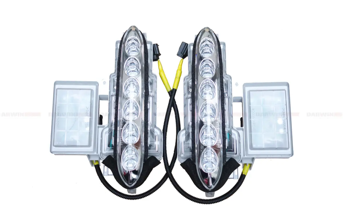 2012-2016 Nissan Gtr R35 Dba Front Bumper Led Day Running Lights 1