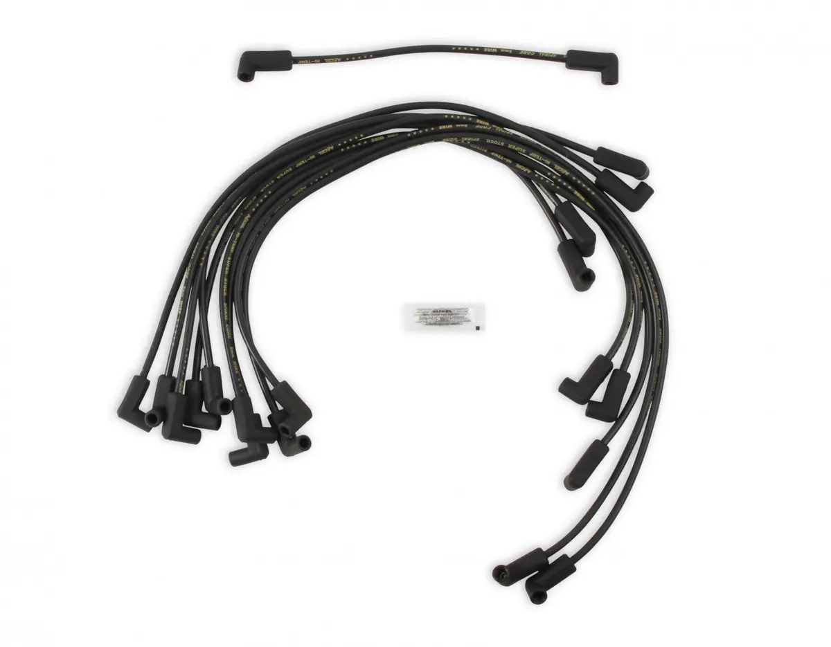 Accel Spark Plug Wire Set- 8Mm - Super Stock -  Custom - Black Wire 1