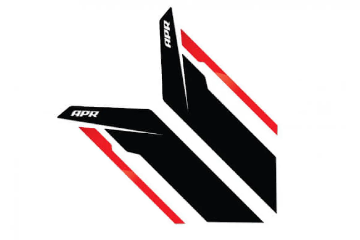 Apr Sideburns - Black Apr / Red Stripe 2
