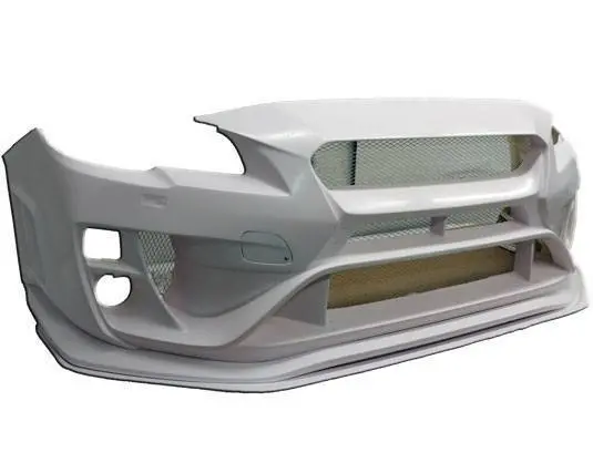 2015-2017 Subaru Wrx Vrs Style Front Bumper With Lip And Splitter 1