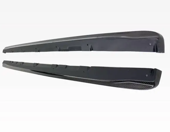 2015-2017 Subaru Wrx Z Speed Style Carbon Fiber Side Splitter 1