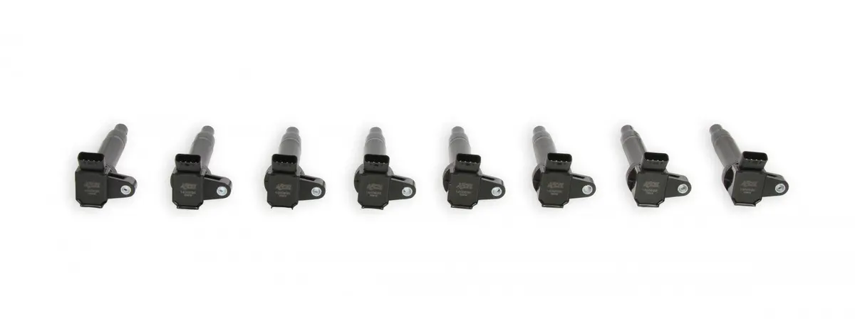 Accel Ignition Coils - 1998-2010 Toyota, 4.7L/Lexus 4.3L, V8 Engines, 8-Pack, Black 1