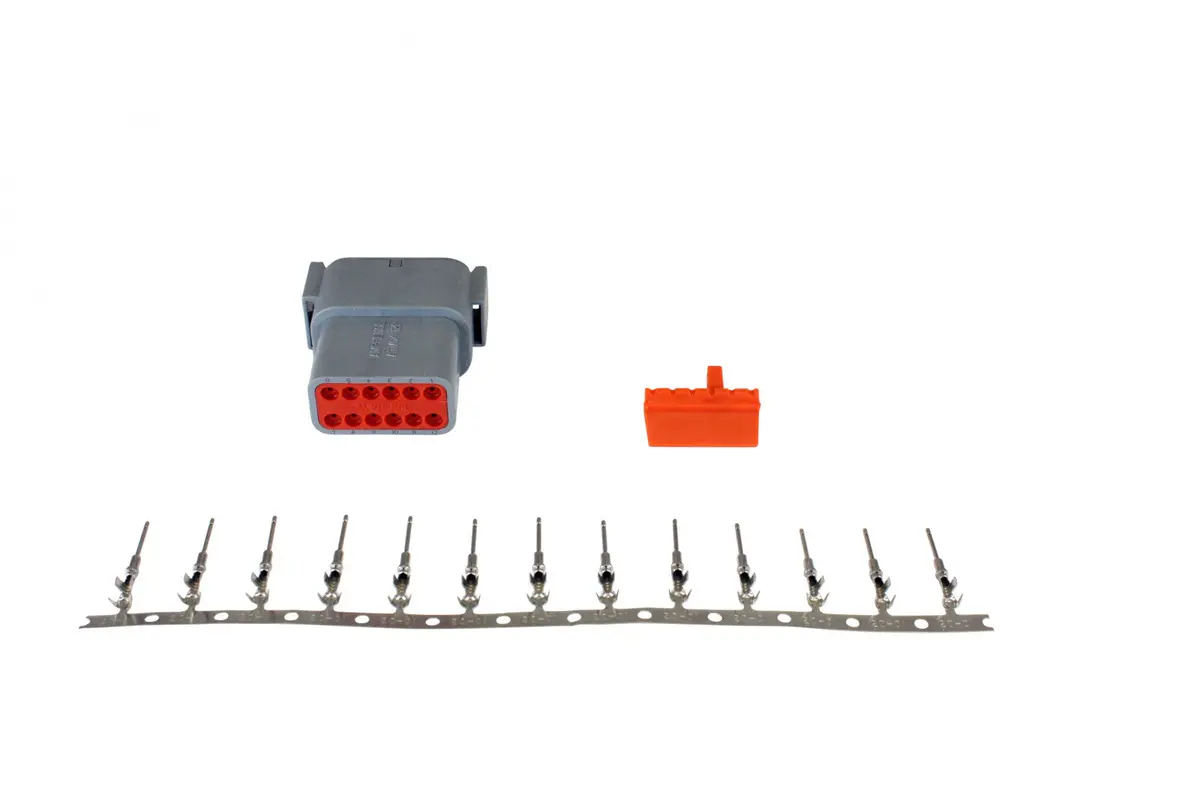 Aem Dtm-Style 12-Way Receptacle Connector Kit 1