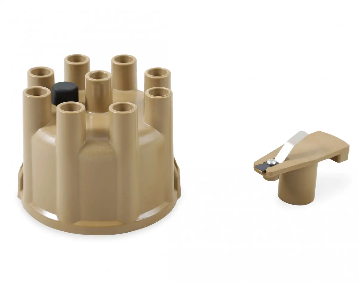 Accel Distributor Cap & Rotor - Socket Style - Tan 1